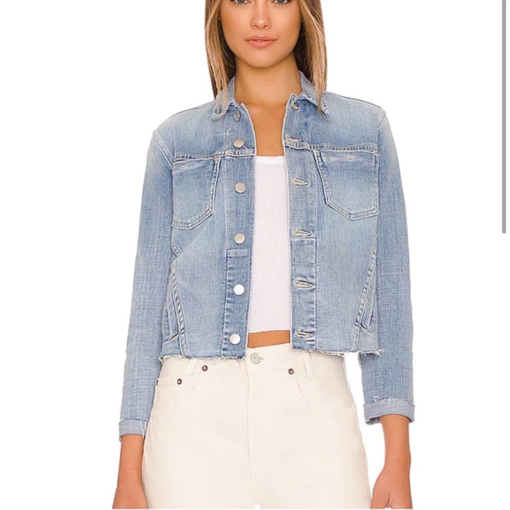 L’AGENCE Janelle Slim Raw Edge Jacket